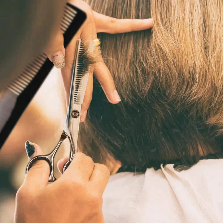 Professional Haircutting Set - Premium Stainless Steel Scissors & Essential Accessories for Salon Quality Cuts