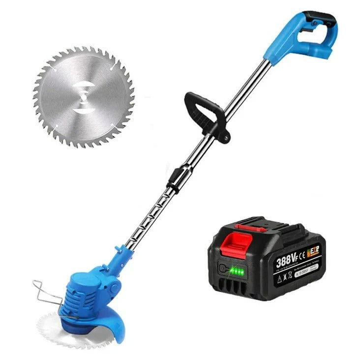 Cordless Electric Grass Trimmer & Lawn Edger - Lightweight, Rechargeable, & Ergonomic Design for Effortless Lawn Care