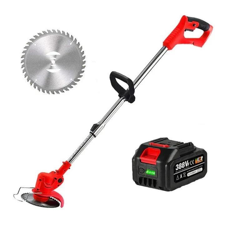 Cordless Electric Grass Trimmer & Lawn Edger - Lightweight, Rechargeable, & Ergonomic Design for Effortless Lawn Care