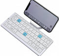 Ultra-Slim Foldable Wireless Keyboard with Magnetic Stand for Tablets - Portable & Lightweight Design