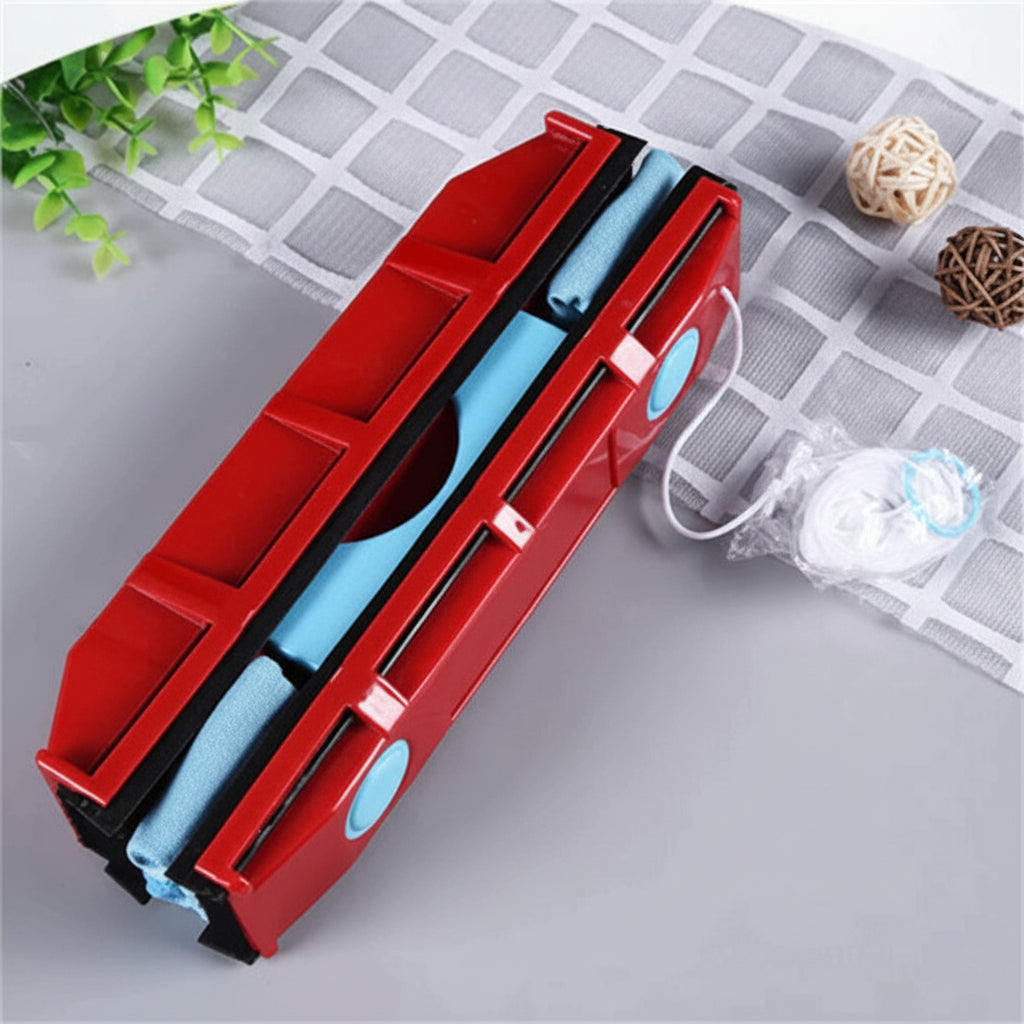 Magnetic Double-Sided Window Cleaning Tool - Effortless Streak-Free Shine for Inside & Outside Windows