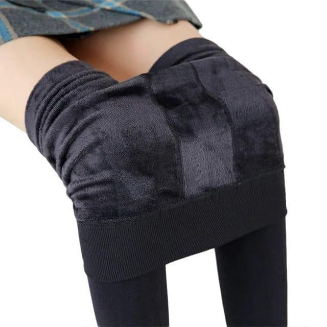 Women's Stretchy Fleece-Lined Leggings - Warm & Cozy Cold Weather Tights