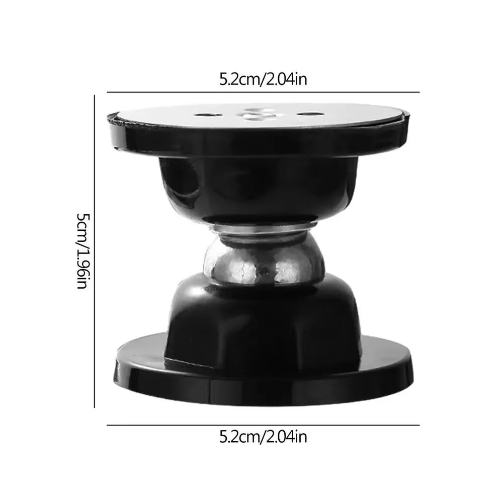 Premium Stainless Steel Magnetic Door Stop - Wall Mount Holder for Secure Door Control