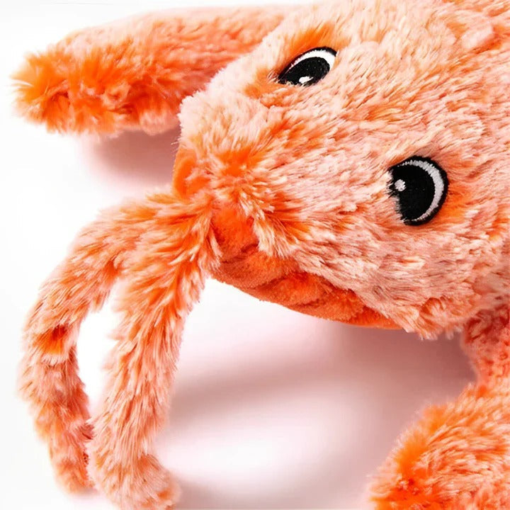 Interactive Floppy Lobster Dog Toy - Durable Plush Pet Toy for Fun Playtime