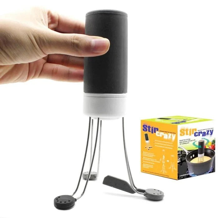 Cordless Automatic Mixer & Pan Stirrer - Effortless Kitchen Tool for Perfectly Mixed Ingredients