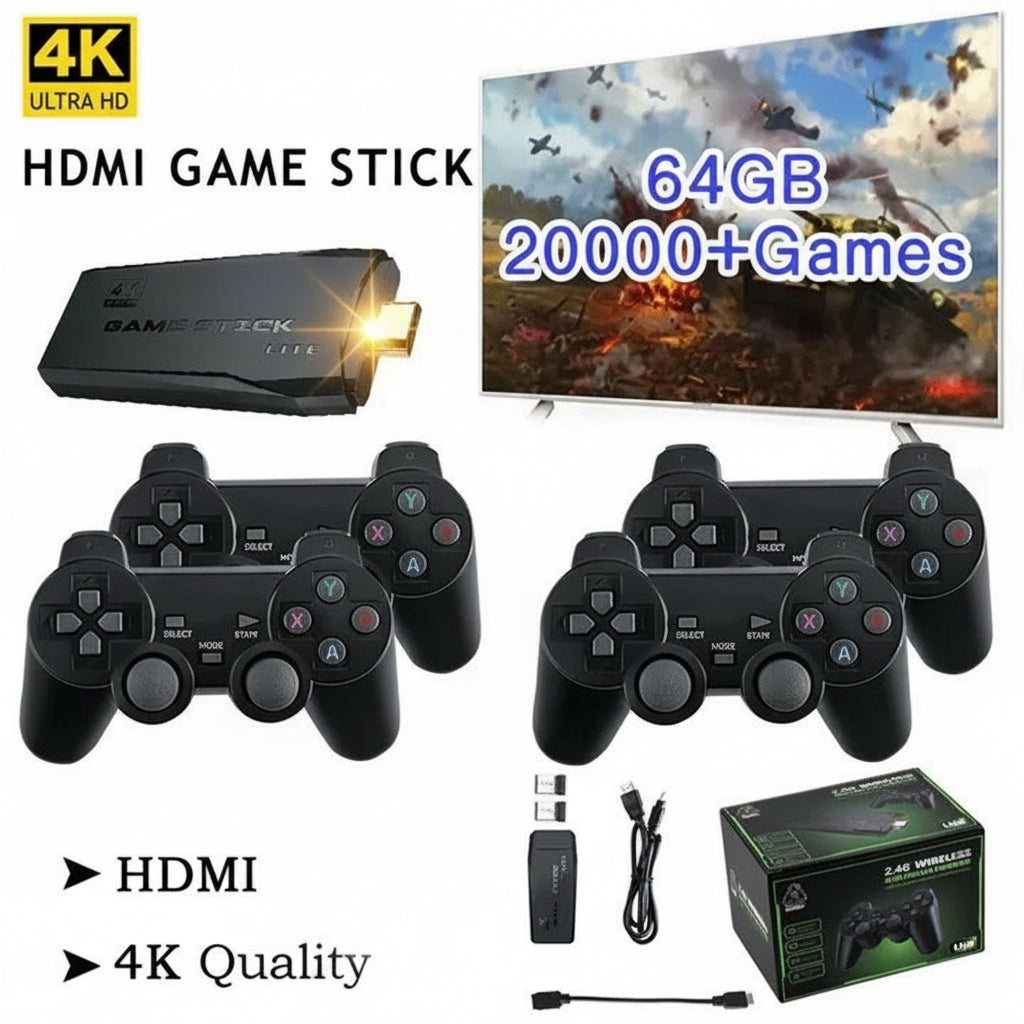 HDMI-Compatible Video Game Console for TV - Ultimate Gaming Experience