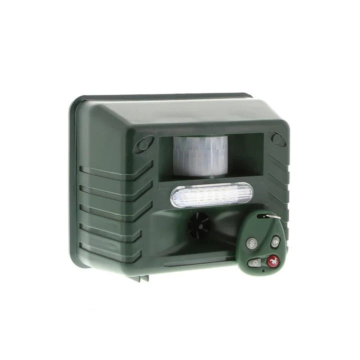 Ultrasonic Pest Control Device - Effective Bird & Woodpecker Repellent for Home & Garden