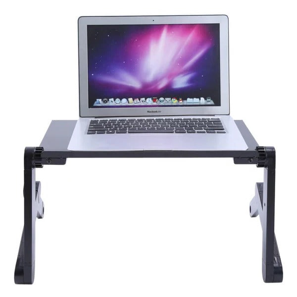 Adjustable Laptop Stand Desk Mount - Height & Angle Adjustable for Ergonomic Comfort