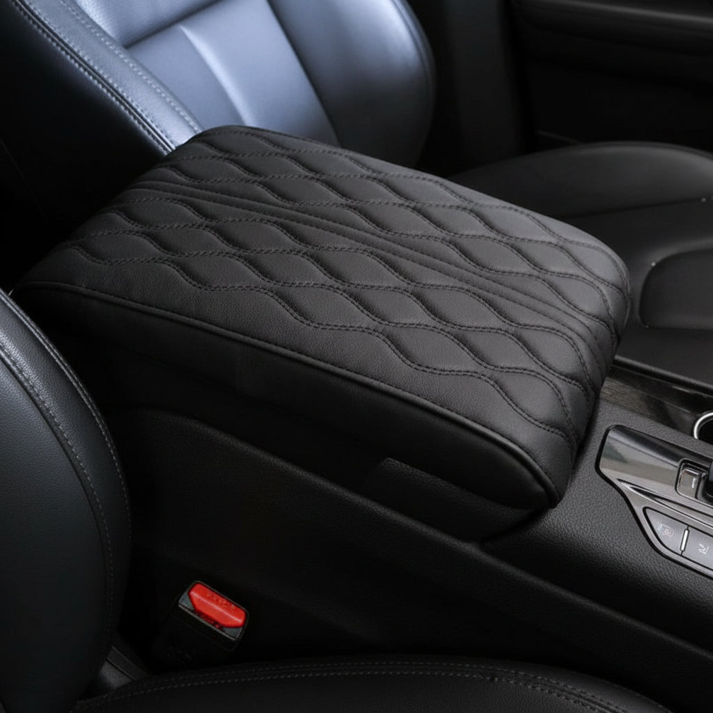 Premium Armrest Pad for Car Center Console - Comfortable, Durable, and Easy to Install