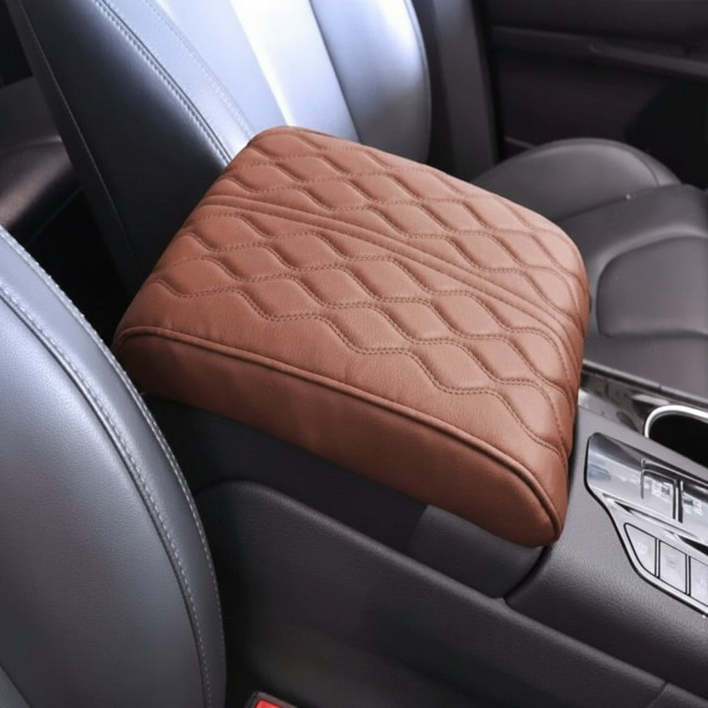 Premium Armrest Pad for Car Center Console - Comfortable, Durable, and Easy to Install