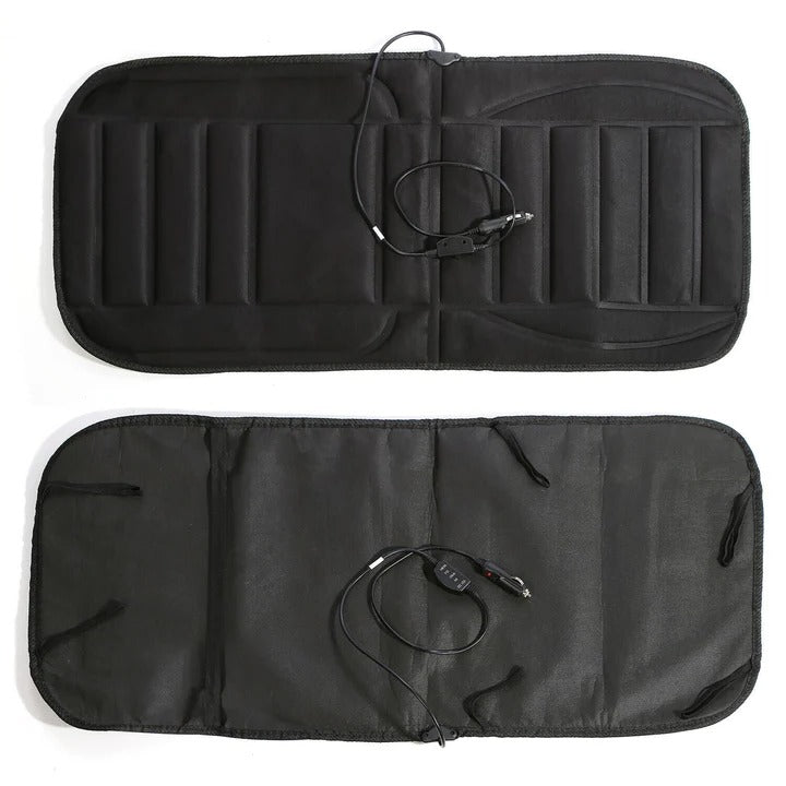 Premium Heated Car Seat Cushion with Full Coverage - Adjustable Heat Settings for Ultimate Comfort