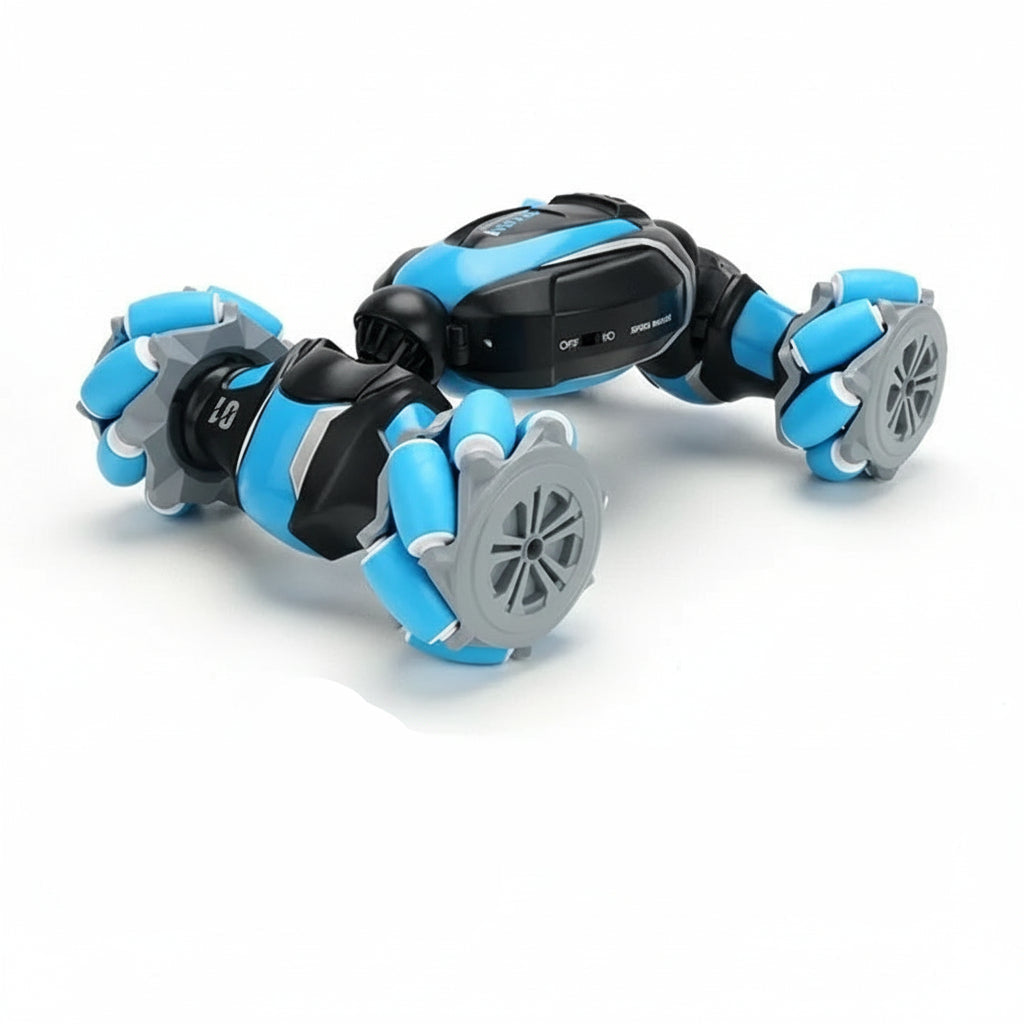 Multi-Directional Remote Control Vehicle - Versatile RC Car with Unique Wheel Design for All-Terrain Fun