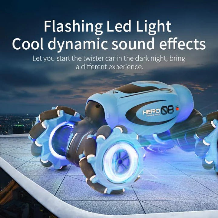 Multi-Directional Remote Control Vehicle - Versatile RC Car with Unique Wheel Design for All-Terrain Fun