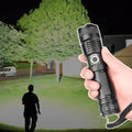 High-Performance XHP50 LED Torch Flashlight - Ultra Bright, Durable & Compact Design