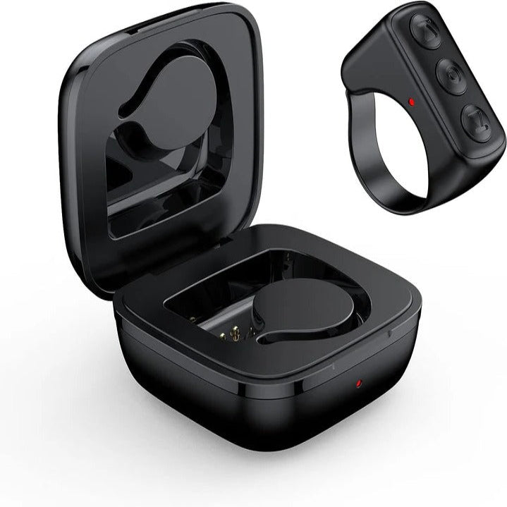 Bluetooth Scrolling Ring Remote Control for Smartphones - Wireless Gesture Control for Easy Navigation
