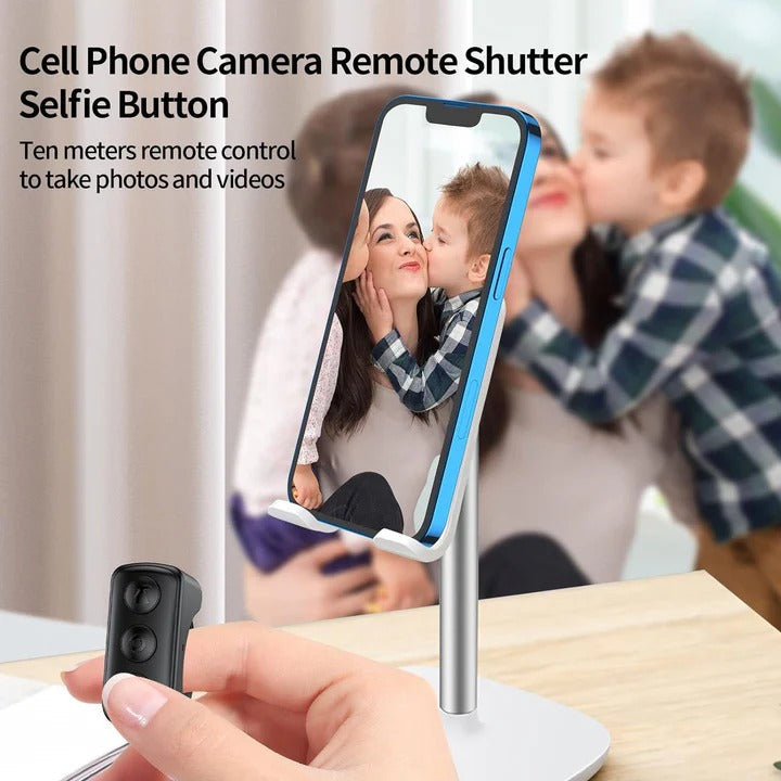 Bluetooth Scrolling Ring Remote Control for Smartphones - Wireless Gesture Control for Easy Navigation