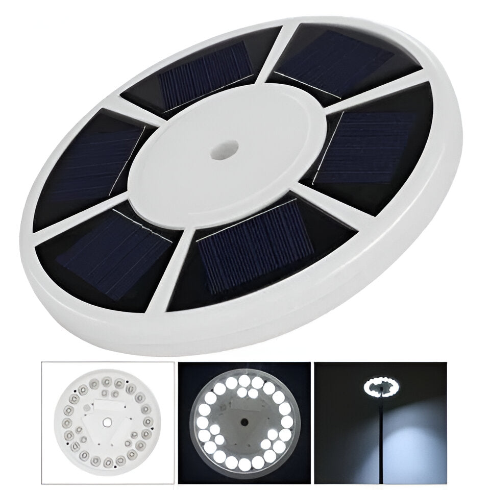 Solar LED Flagpole Light - Bright, Eco-Friendly Illumination for All-Night Visibility