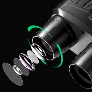 High-Performance Digital Night Vision Binoculars with Zoom - Perfect for Stargazing, Wildlife Observation, and Nighttime Adventures