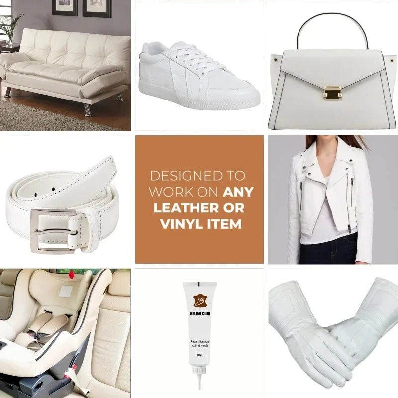 Premium Leather Surface Gel for Minor Scuffs & Color Touch-Ups - Restores & Revitalizes Leather Furniture & Accessories