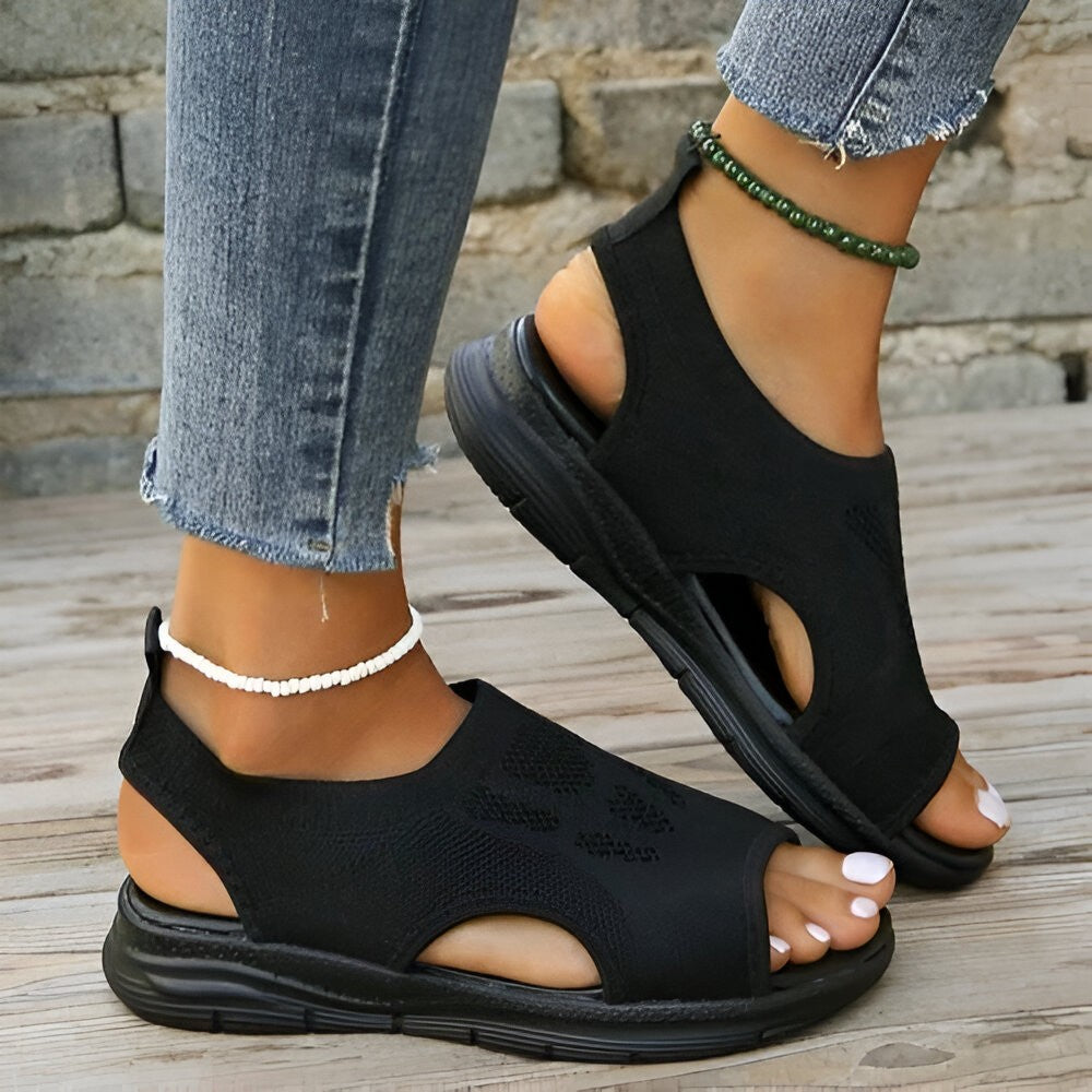 Comfortable Walking Sandals with Arch Support & Cushioned Footbed for All-Day Comfort