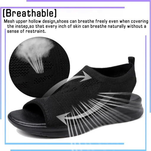 Comfortable Walking Sandals with Arch Support & Cushioned Footbed for All-Day Comfort
