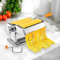 Premium Stainless Steel Pasta Maker - Adjustable Thickness Settings for Perfect Homemade Pasta