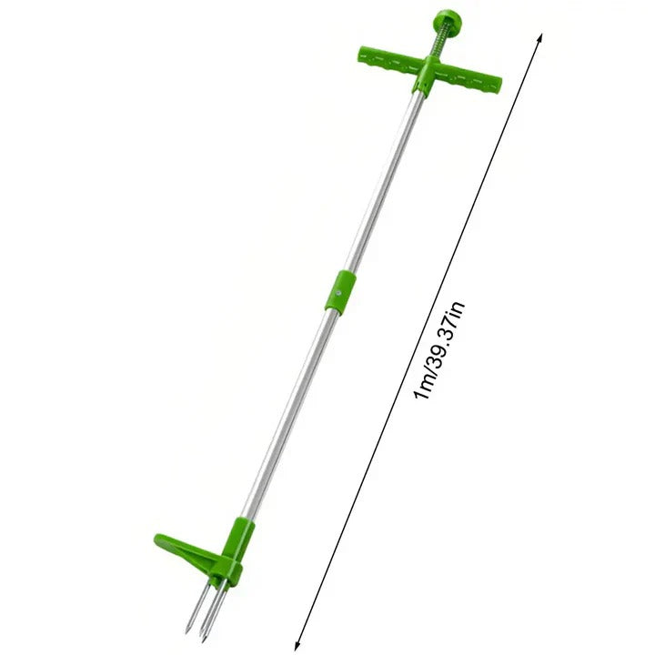 Ergonomic Foot Pedal Weed Puller Tool with Extended Handle for Effortless Weeding