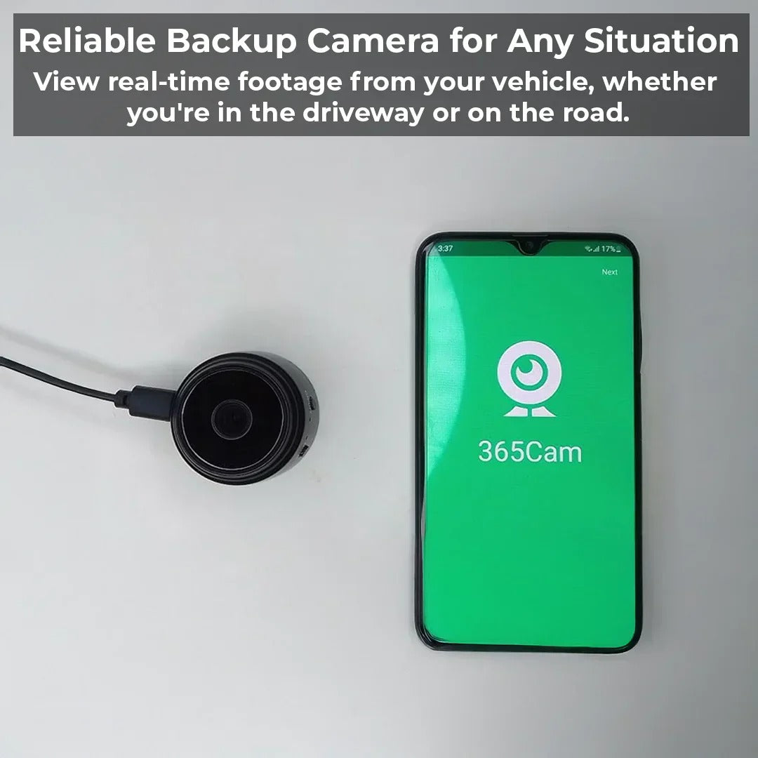 Wireless Backup Camera with Magnetic Mount - Ideal for RVs and Trailers | Easy Installation & Clear Night Vision