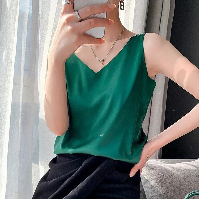 Women's Lightweight Layering Tank Top - Perfect for Warm Weather & Summer Style