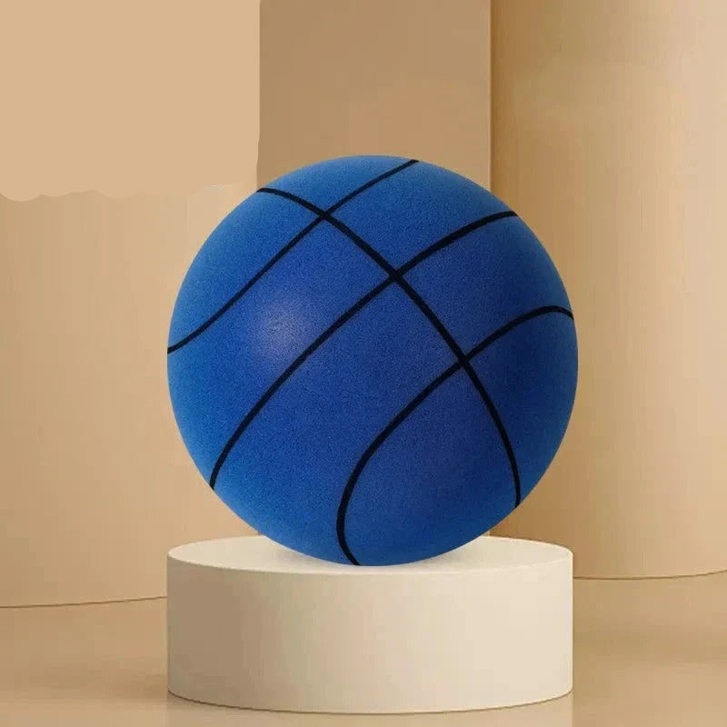 Non-Inflatable PU Foam Basketball - Perfect for Indoor Dribbling Practice, Safe & Durable Design