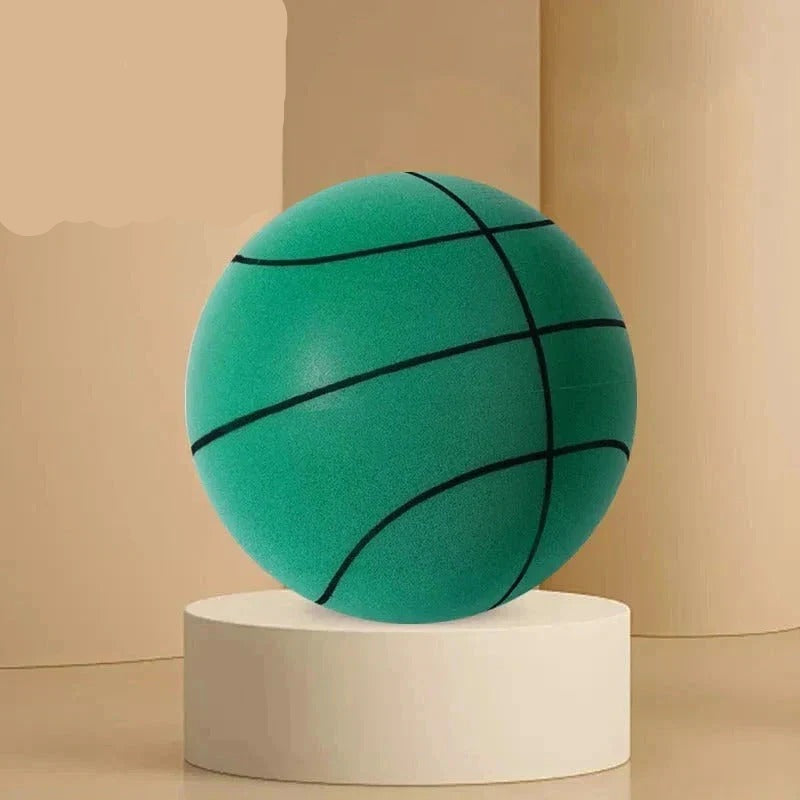 Non-Inflatable PU Foam Basketball - Perfect for Indoor Dribbling Practice, Safe & Durable Design