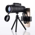High-Power Monocular Telescope with Adjustable Tripod & Universal Phone Holder - Perfect for Bird Watching, Hiking, and Outdoor Adventures