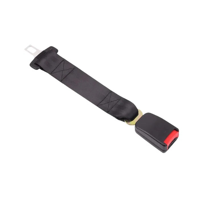 Universal Adjustable Seat Belt Extender with Buckle Tongue - Comfort & Safety Fit for All Vehicles
