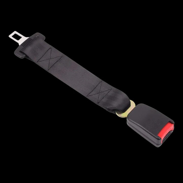 Universal Adjustable Seat Belt Extender with Buckle Tongue - Comfort & Safety Fit for All Vehicles