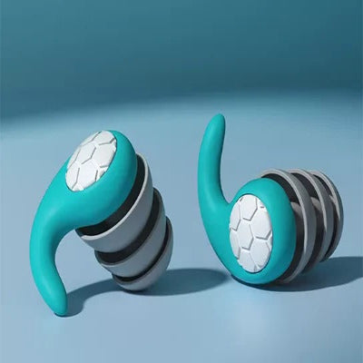 Premium Reusable Silicone Earplugs with Convenient Storage Case - Noise Reduction for Sleep, Travel, and Concerts