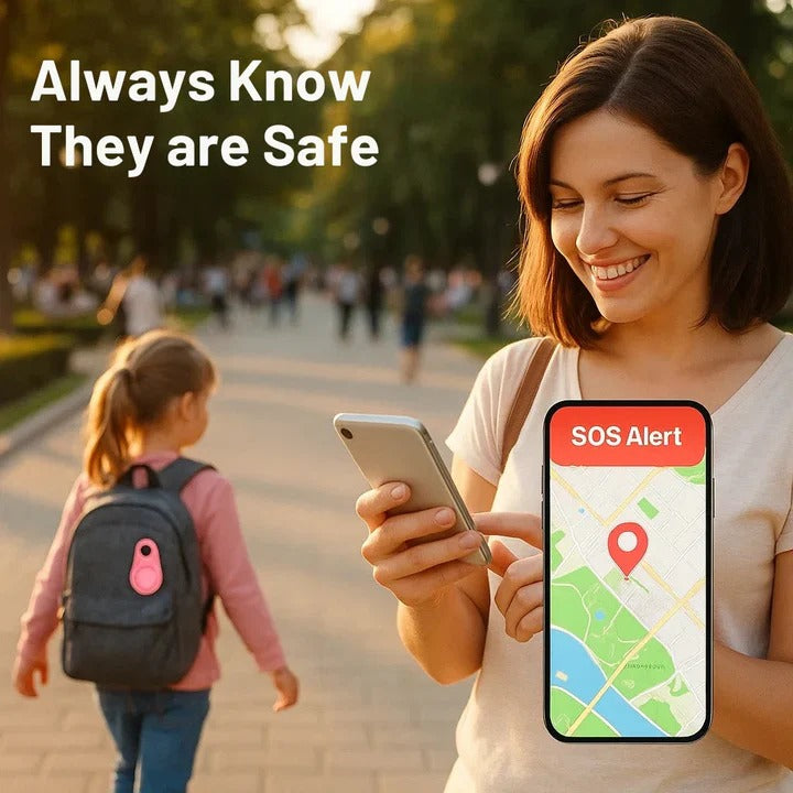 Mini Bluetooth Tracker Tag for Pets, Keys, and Bags - Smart Location Finder & Anti-Lost Device