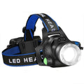 Rechargeable LED Headlamp with Adjustable Brightness - Perfect for Camping, Hiking, and Outdoor Activities