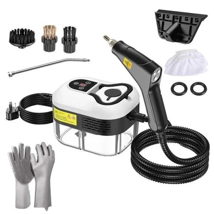 Premium Steam Cleaning Device with Multiple Nozzles & Heat-Resistant Gloves – Powerful, Versatile & Safe for All Surfaces