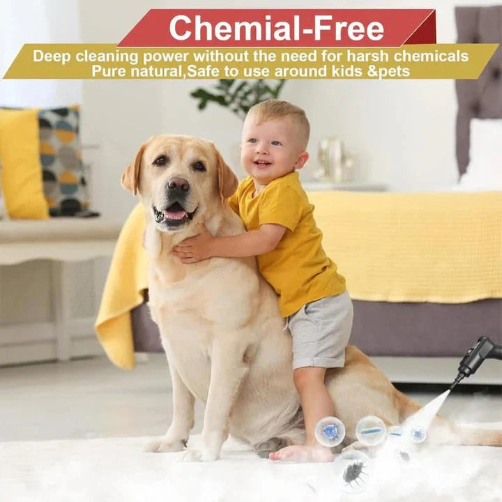 Premium Steam Cleaning Device with Multiple Nozzles & Heat-Resistant Gloves – Powerful, Versatile & Safe for All Surfaces