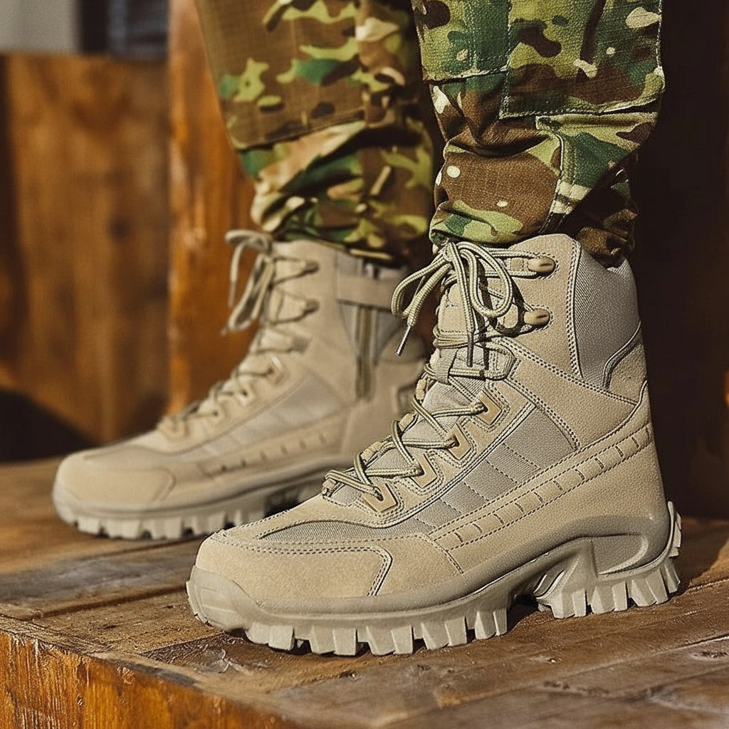 Men's Lace-Up Winter Boots - Insulated, Waterproof, and Stylish Footwear for Cold Weather
