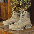 Men's Lace-Up Winter Boots - Insulated, Waterproof, and Stylish Footwear for Cold Weather