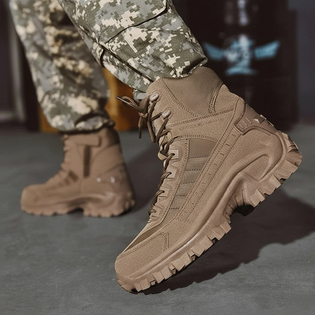 Men's Lace-Up Winter Boots - Insulated, Waterproof, and Stylish Footwear for Cold Weather