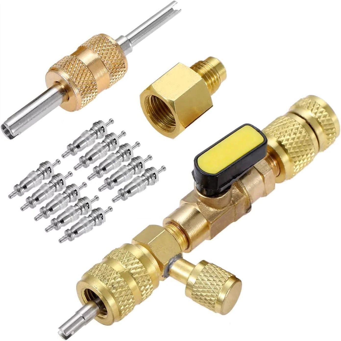 Dual Size HVAC Valve Tool - Core Installer & Extractor for Efficient HVAC Maintenance