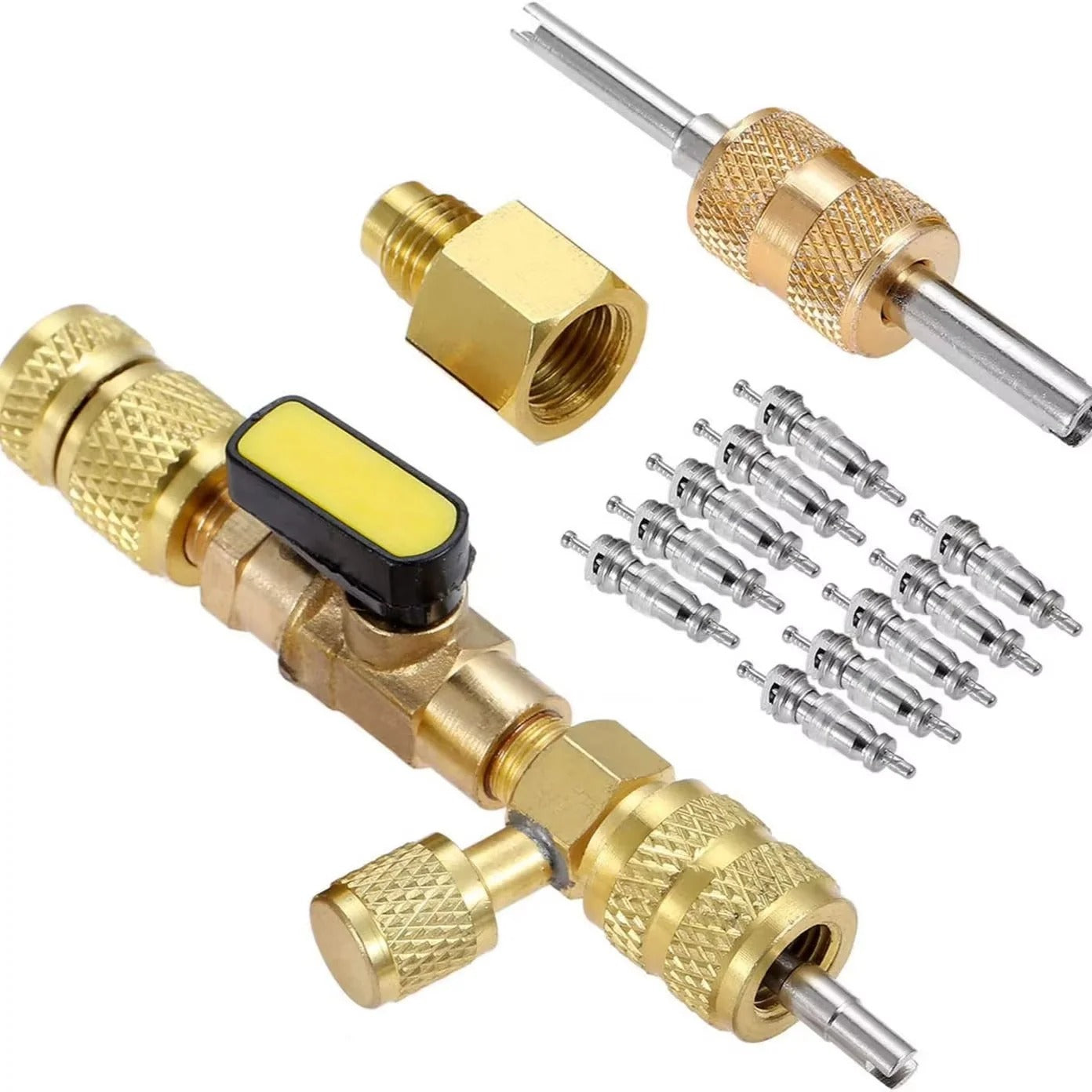 Dual Size HVAC Valve Tool - Core Installer & Extractor for Efficient HVAC Maintenance