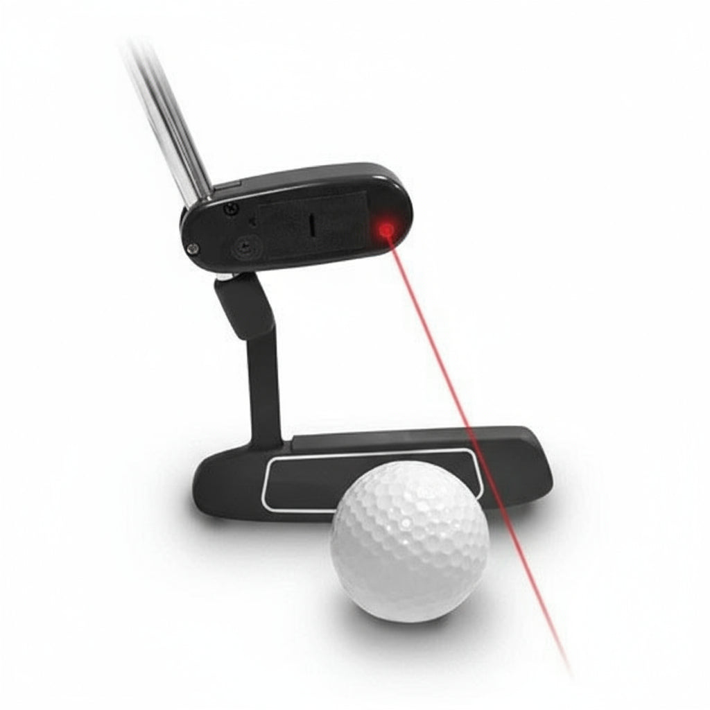 Shaft-Mounted Laser Putting Guide for Precision Golf Practice - Improve Your Putting Skills
