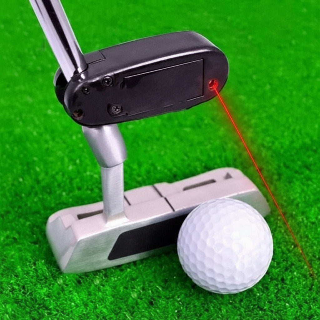 Shaft-Mounted Laser Putting Guide for Precision Golf Practice - Improve Your Putting Skills