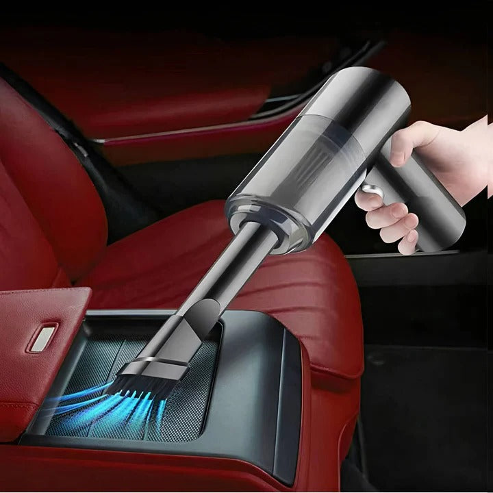 Portable Cordless Handheld Car Vacuum Cleaner with USB Charging - Powerful Suction, Lightweight & Compact Design for Easy Cleaning