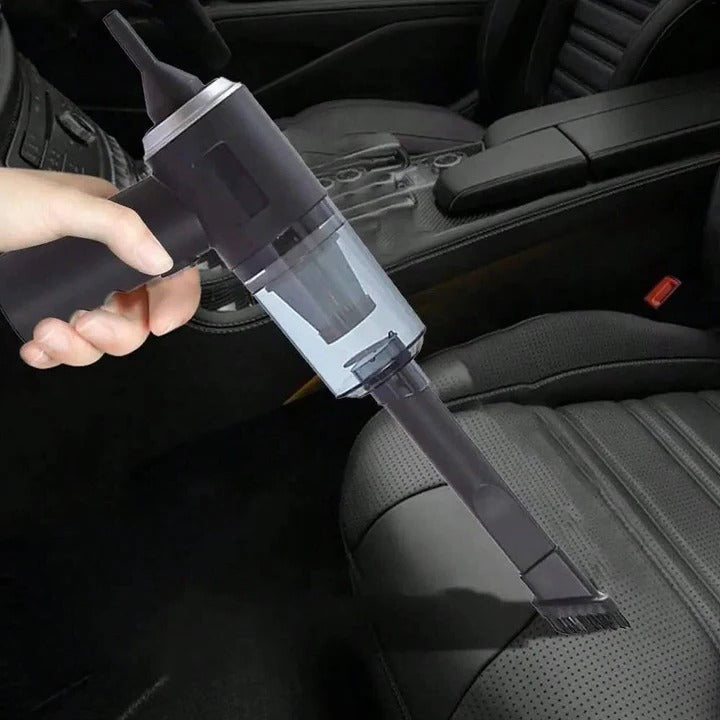 Portable Cordless Handheld Car Vacuum Cleaner with USB Charging - Powerful Suction, Lightweight & Compact Design for Easy Cleaning