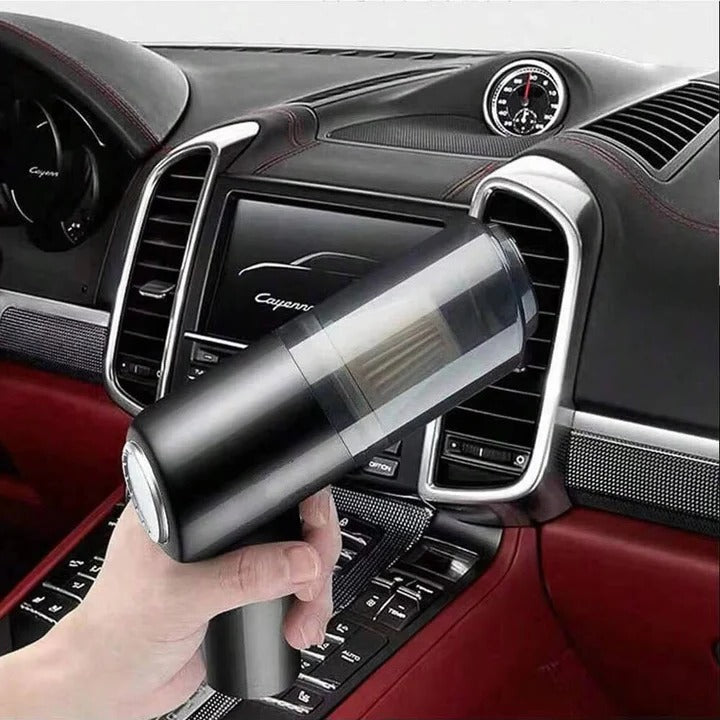 Portable Cordless Handheld Car Vacuum Cleaner with USB Charging - Powerful Suction, Lightweight & Compact Design for Easy Cleaning