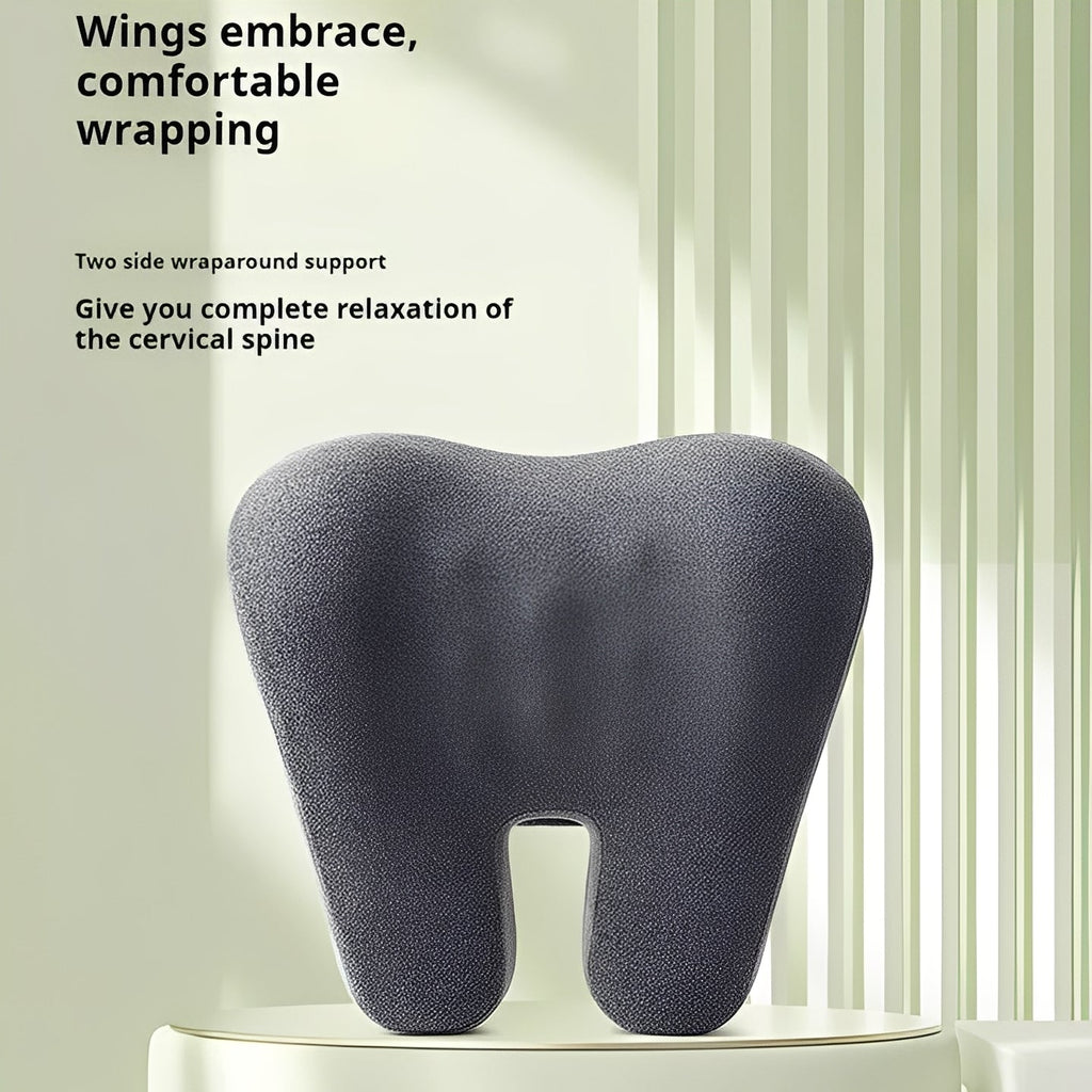 Ergonomic Adjustable Headrest Pillow for Office Chairs - Removable & Washable Cover for Ultimate Comfort